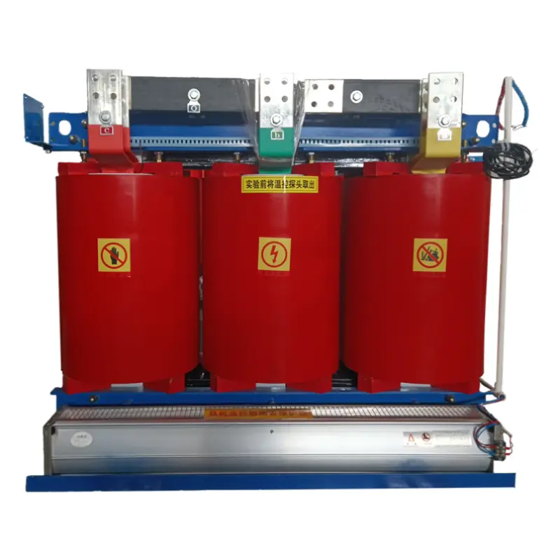 หม้อแปลงชนิดแห้งความถี่สูงแบบสูญเสียต่ำหล่อเรซิน 500kva