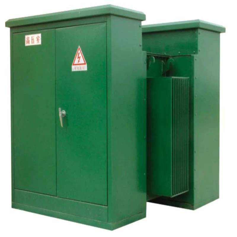 ฉนวนกันน้ำมันหม้อแปลงไฟฟ้าชนิดกล่อง Compact American Type Substation